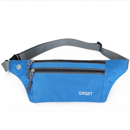 Colorful Waist Bag Waterproof Waist Bum Bag Running Jogging Belt Pouch Zip Fanny Pack Sport Runner Crossbody Bags Men And Women