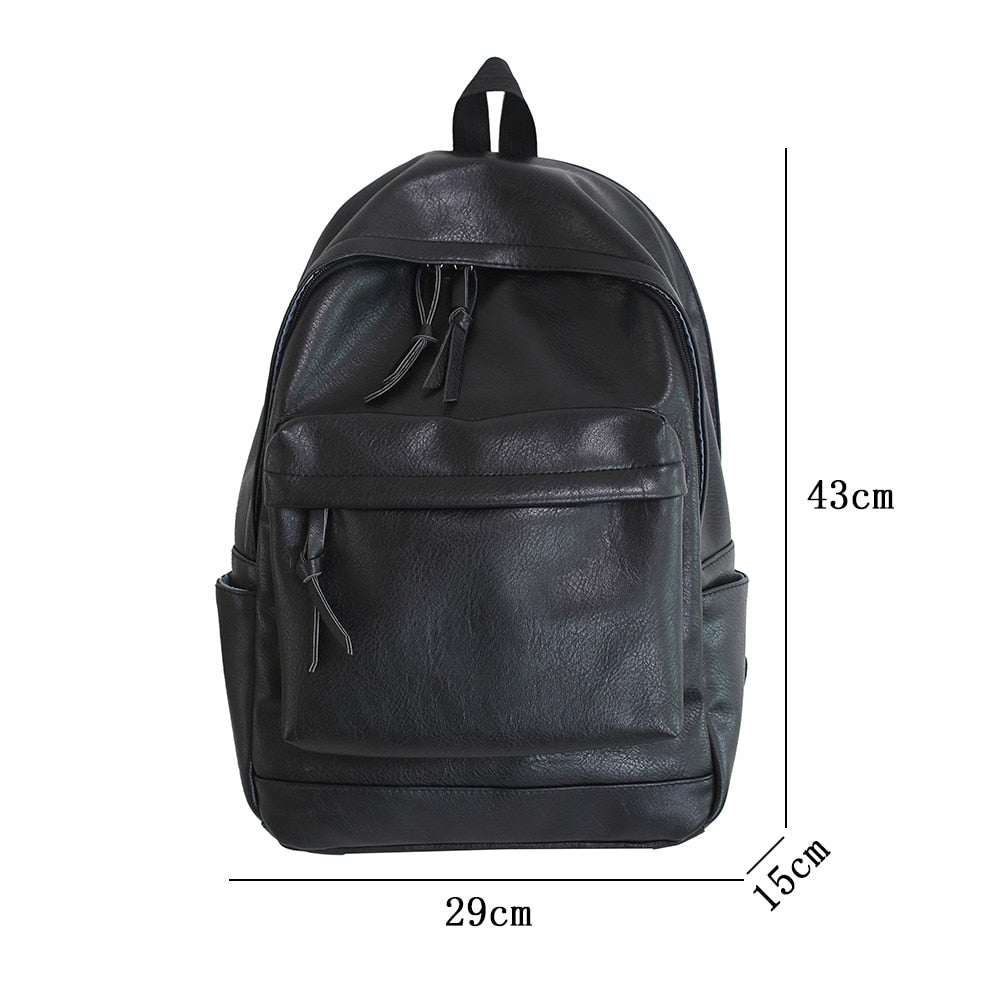 High Quality Women Man Backpack Soft Leather Men&#39;s Backpacks Girl Luxury Designer Back Pack Laptop Bag Large Capacity Travel Bag