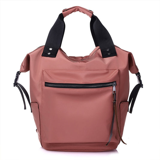 TTOU Nylon Backpack Women Casual Backpacks Ladies Waterproof High Capacity Back To School Bag Teenage Girls Travel Students