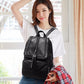 Women Genuine Leather Backpack School Bag Classic Black Waterproof Travel Shoulder Bag Multi-function Backpack Women