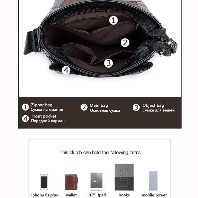 WESTAL Men&#39;s Shoulder Bag Men Genuine Leather Messenger Bags Big Male Black Crossbody Bags for Men Bag Leather Man Handbags 8830