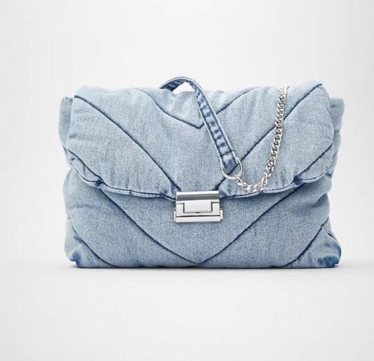 Luxury designer jeans bags women denim chain crossbody bags for women women&#39;s handbags shoulder bags messenger female