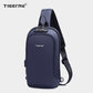 Brand New Tigernu Fashion Style Men Bags Casual Splashproof Chest Bags High Quality Crossbody Bags Male Travel Sling Bag For Men