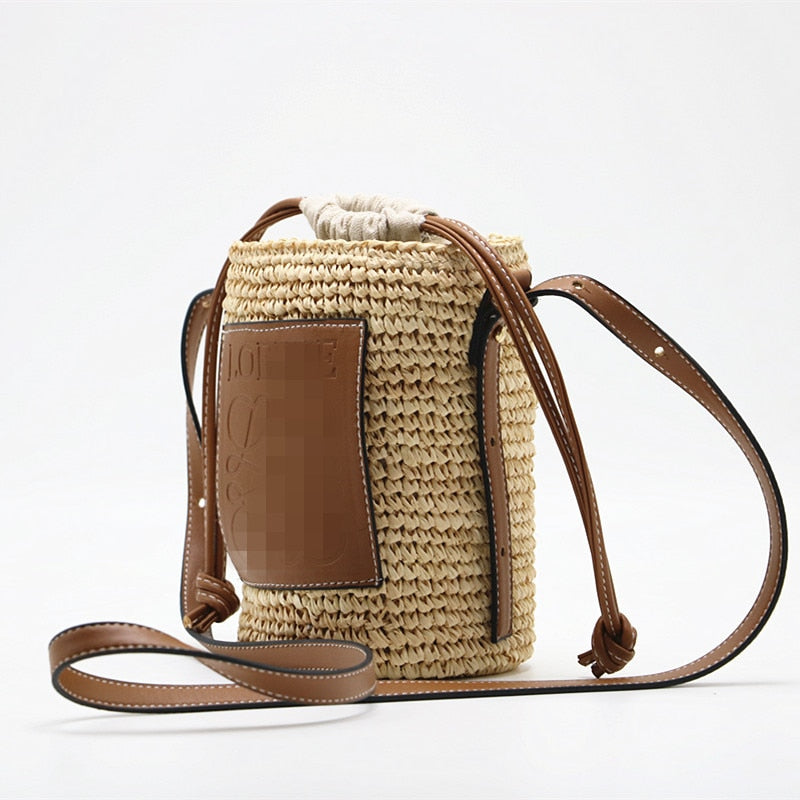 Women Bag The Same Style Shoulder Messenger Bags Vacation Woven Female Bag Beach Bag Designer Female Bag