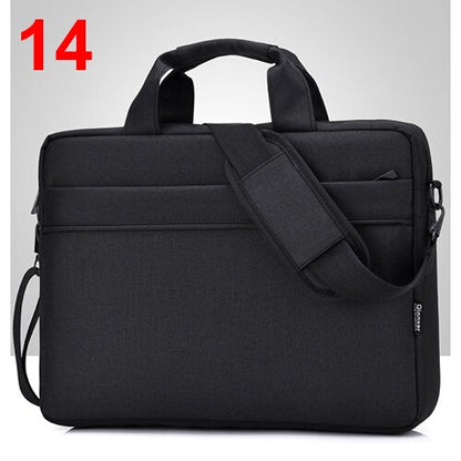 Men Women Laptop Bag 13.3 14 15.6 Inch Waterproof Notebook Bag for Macbook Air Pro 13 15 Computer Shoulder Handbag Briefcase Bag