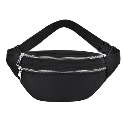 Colorful Waist Bag Waterproof Waist Bum Bag Running Jogging Belt Pouch Zip Fanny Pack Sport Runner Crossbody Bags Men And Women