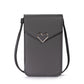 Touch Screen Cell Phone Purse Smartphone Wallet Leather Shoulder Strap Handbag Women Bag for Iphone X  S10 Huawei P20