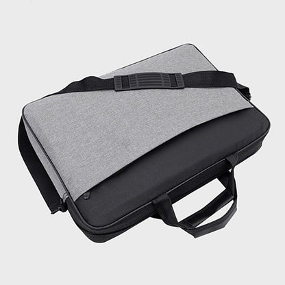 Waterproof Men Women Briefcase 15.6 17 inch Laptop Bag A4 Documents Pouch Phone Handbag Office Business Travel Organizer X89C