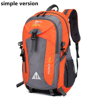 Weysfor 40L Waterproof Men Backpack Travel Pack Sports Bag Pack Outdoor Mountaineering Hiking Climbing Camping backpack For Male