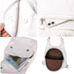 Fashion Soft PU Leather Large Capacity Women&#39;s Backpack Multifunction Anti-thief Shoulder Bags white Ladies Travel Bag pack Sac