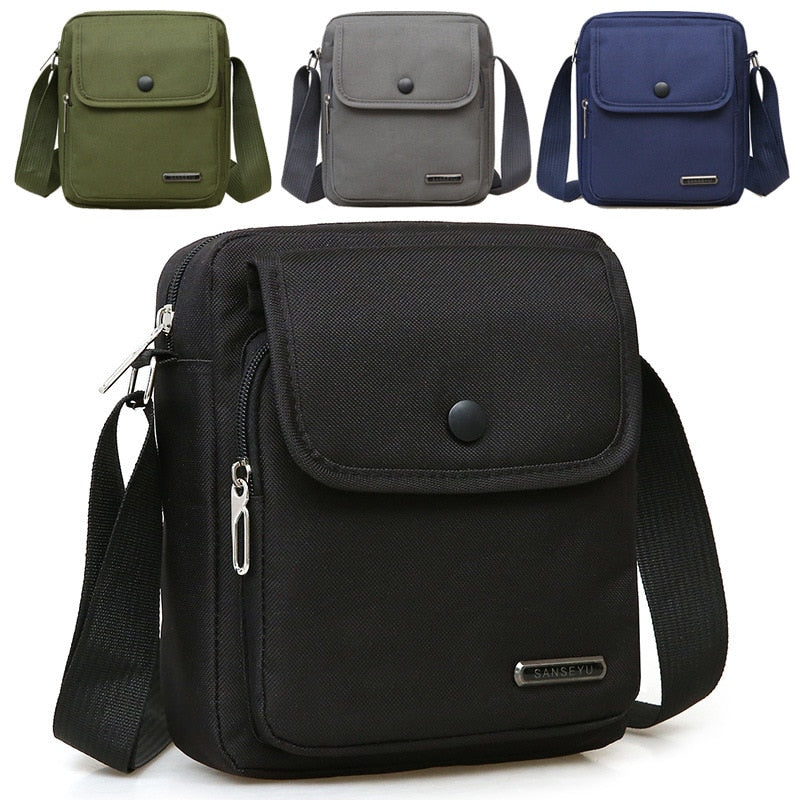 New leisure multifunctional travel bag tide men bag crossbody bag unisex Korean style of nylon bag shoulder bag men&#39;s bag