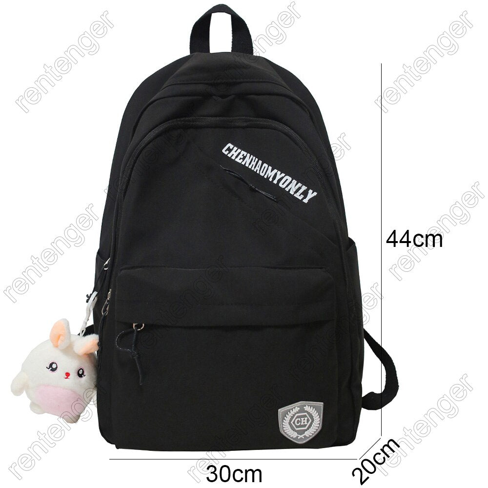 Fashion Girl Pink Kawaii Waterproof College Backpack Trendy Ladies Travel Bag Cool Women School Bag Laptop Female Cute Backpacks