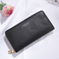 Long Lady Wallet Female Purses Soft PU Leather Mobile Phone wallet For Women Large Capacity Luxury Elegant Zipper Clutch