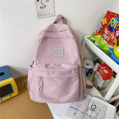 New Waterproof Nylon Women Backpack Female Classic Shoulder Bag Fashion Schoolbag for Teenage Girl Backpacks Travel Bag Bookbag