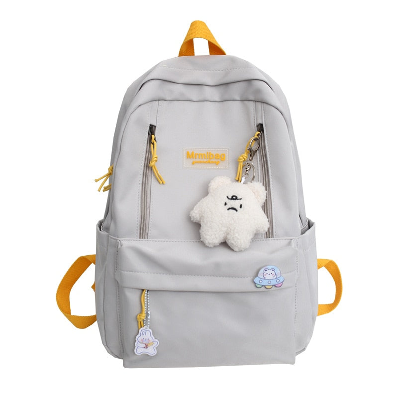 Women Backpack Teenage Girls Laptop Rucksack Student Shoulder School Bag Korean Style Schoolbag Boys Bagpack Mochila