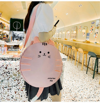 New Female Kawaii Totoro Cat Shoulder Bags Japanese Style Women Girls Cute Casual Students School Book Crossbody Bag Bolso Mujer