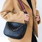 100% Genuine Leather Women Handbag Women Bag Fashion Chains Cowhide Female Shoulder Bag Designer Small Ladies Crossbody Tote bag