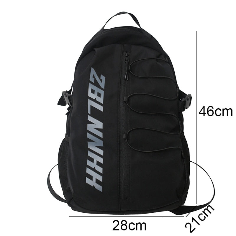 Girl Boy Laptop High Capacity School Bag Trendy Lady Backpack New Male Women College Backpack Fashion Female Men Travel Book Bag