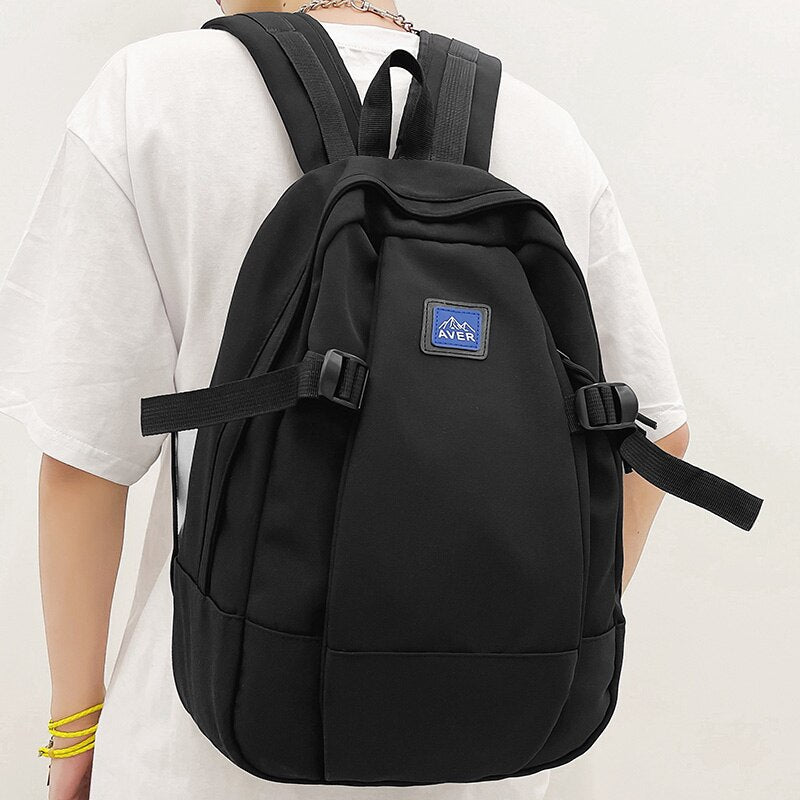 New Men Women High Capacity School Backpack Trendy Travel Lady Bag Girl Boy Laptop College Backpack Fashion Female Male Book Bag