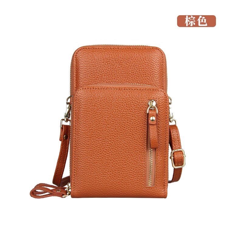 Ladies Mobile Phone Bags Women Mini Crossbody Shoulder Wallet Bag PU Card Holder Purse For Female