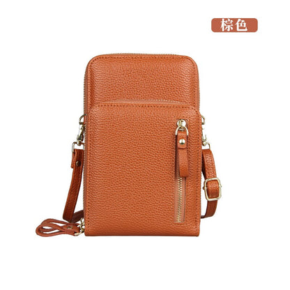 Ladies Mobile Phone Bags Women Mini Crossbody Shoulder Wallet Bag PU Card Holder Purse For Female