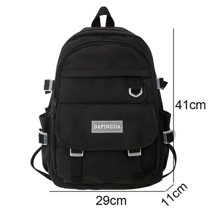 Cool Female Waterproof Backpack White College Backpacks Trendy Lady Laptop Book Girl Travel Student Bag Fashion Women School Bag