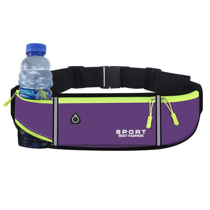 Buylor Sports Waist Pack Women Men Running Belt Waist Bag Waterproof Fanny Pack Wallet Men Pouch Belt Portable Phone Holder Gym