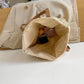 Square Hollow Straw Beach Bag Handmade Woven Shoulder Bag Raffia Rattan Shopping Travel Bag Bohemian Summer Vacation Casual Tote