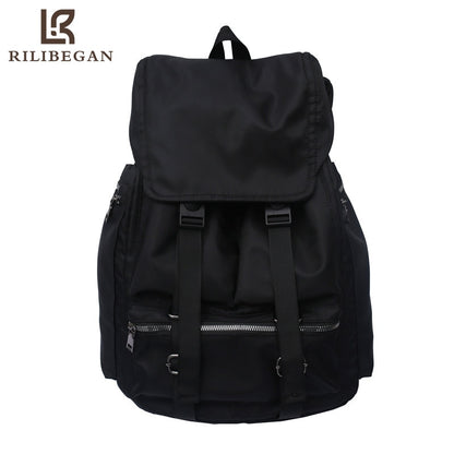 High Quality Oxford Solid Men Backpack Casual Men Travel Backpack Bag Waterproof Laptop Business Backpack School Bag Men