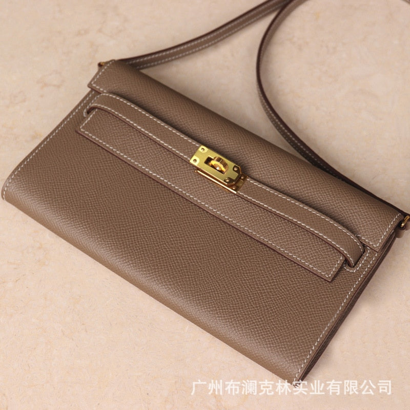 Luxury Leather Ladies Clutches Shoulder Crossbody Bags Wallets Shoulder Bags Designer Wallets