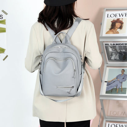 Fashion Backpack Luxury Soft leather Backpacks Water proof Women Shoulder Bags For Teenager Student School Bag New Trave Daypack