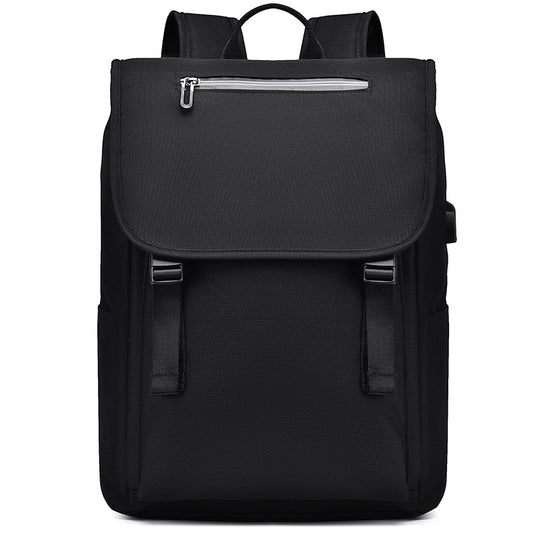 Men&#39;s Backpack 14 Inch Laptop Bag Male USB Business Trip Commuter Anti-theft Back Pack Short-distance Travel Bag Youth Schoolbag