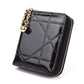 Hot Coin Purse Short 3 Folding Small Wallet Women Credit Card Holder Case Lady Patent Leather Case Money Bag Cute Wallet