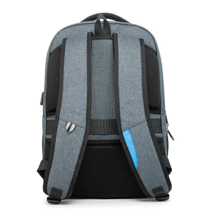 Business Backpack For Men USB Charge Travel Notebook Laptop Backpacks Man College Student Fashion School Bags 15.6 inch Mochila