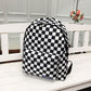 Unisex Plaid Nylon Female Travel Daypack Laptop Backpack Book Schoolbags Feminina School Casual Rucksack Women Bag