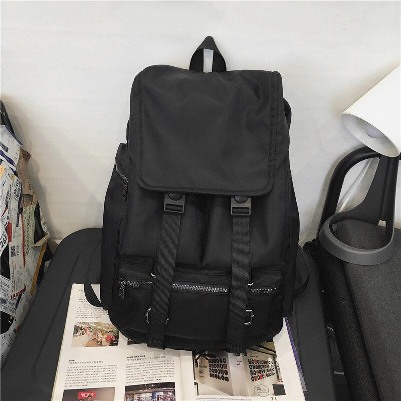 High Quality Oxford Solid Men Backpack Casual Men Travel Backpack Bag Waterproof Laptop Business Backpack School Bag Men