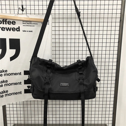 Harajuku Techwear Canvas Bag Gothic Crossbody Bags For Women Handbag Purses And Handbags Bolsas Feminina Shoulder Bag Female