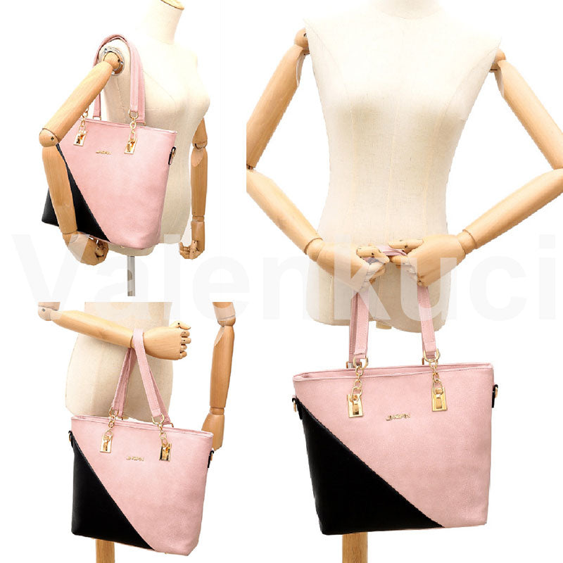 4 Piece/Set Composite Bags for Women Casual Purses and Handbags Luxury Designer Women Leather Shoulder Messenger Bag Retro Tote