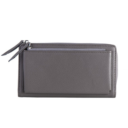 Locikeiy Ladies Zipper Purse Large Capacity Practical Hand Wallet Woman PU Fashion Female Long Section Wallet Women Wallet