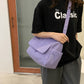 Female Large Capacity Messenger Bags Casual Oxford Cloth Women Crossbody Bags Solid Color Travel Tote Bags Ladies Shoulder Bags