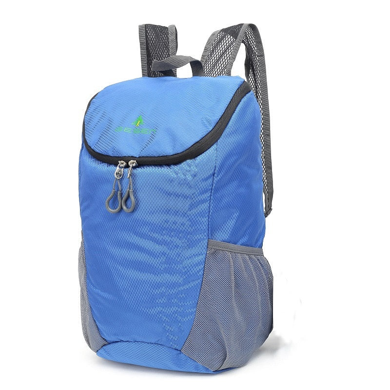 Portable Folding Outdoor Travel Backpack Men&#39;s Hiking Climbing Sports Backpack Women&#39;s Waterproof Luggage Backpack School Bag