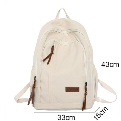 Boy Girl Brown Student Travel Backpack Male Ladies Book Bag Female Laptop College Backpack Fashion Women Men Leisure School Bags