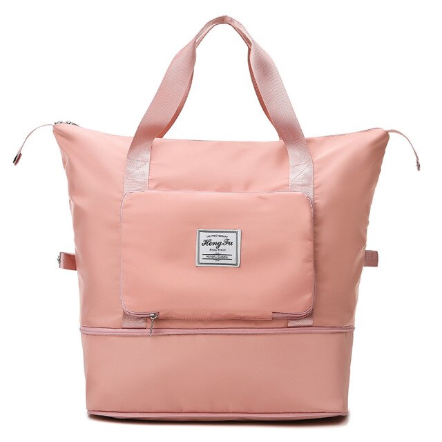 Foldable Large Capacity Storage Folding Bag Travel Bags Tote Carry On Luggage Handbag Waterproof Duffel Women Shoulder Bags