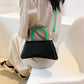 Contrasting Color Small Square Bag New High-quality Ladies Luxury Casual Simple Shoulder Bag Trendy Fashion Messenger Bag