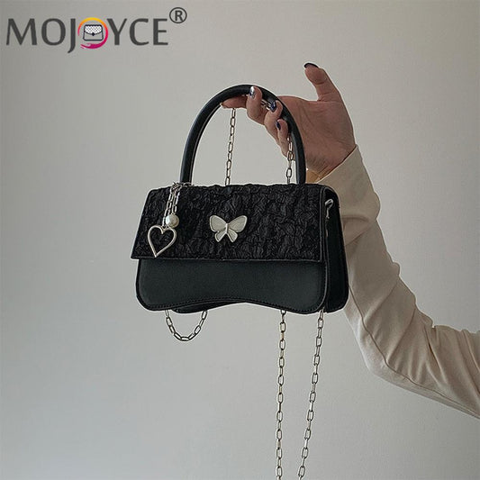 Women Shoulder Bags Retro PU Leather Sense of Luxury Crossbody Bag Female Casual Small Pure Color Wallet for Travel Shopping