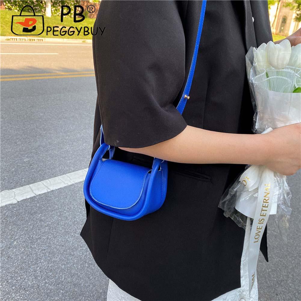 Mini PU Leather Crossbody Bags for Women Summer Fashion Solid Shoulder Bag for Women Outdoor Business Traveling