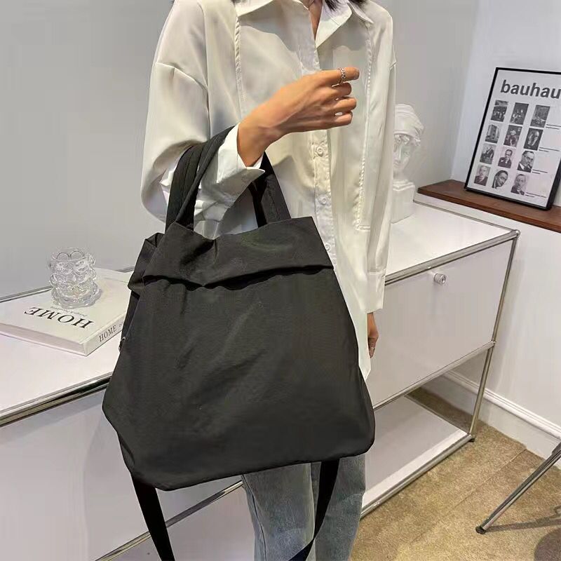 LULU Yoga New Trendy Women Sport Bags Large Capacity Tote Bag Female Handbag Popular Leisure Student Schoolbag Dropshipping