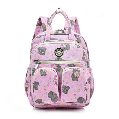 Women Backpacks Multi-Pocket Nylon School Fashion Backpacks for Student Female Girls Kawaii Laptop Book Pack