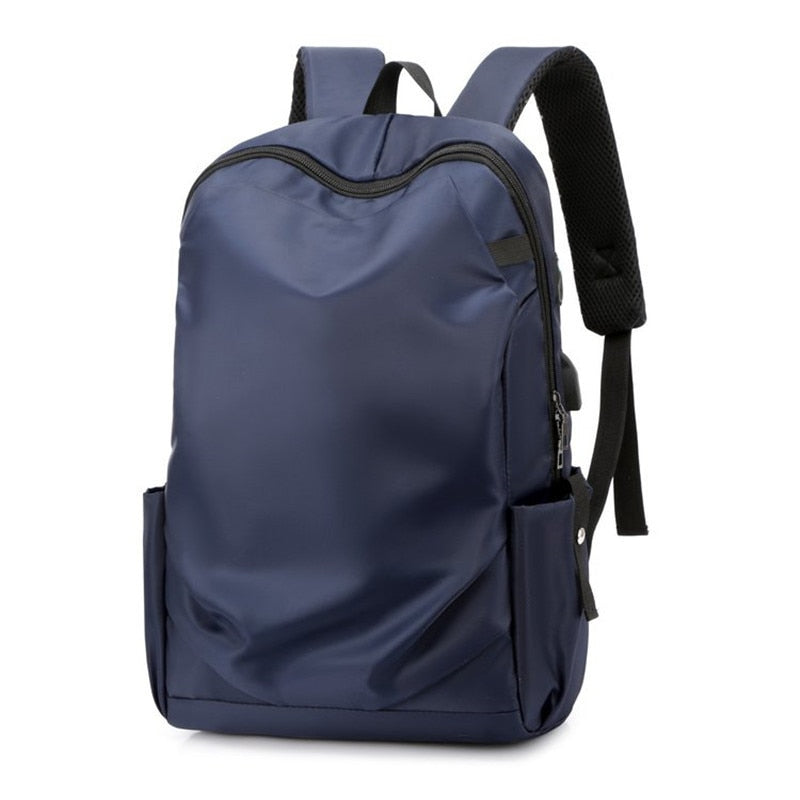 Super Light Oxford USB Charging laptop Men Backpack Waterproof Travel Backpack for Men Computer Business school Backpack Men Bag