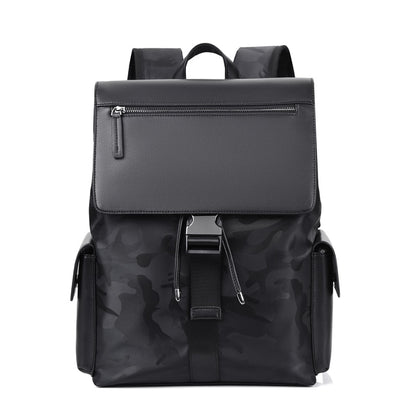 British Style Business Men&#39;s 15.6-inch Laptop Backpack Luxury Back Pack Waterproof Travel Bag Fashion Youth Student School bag